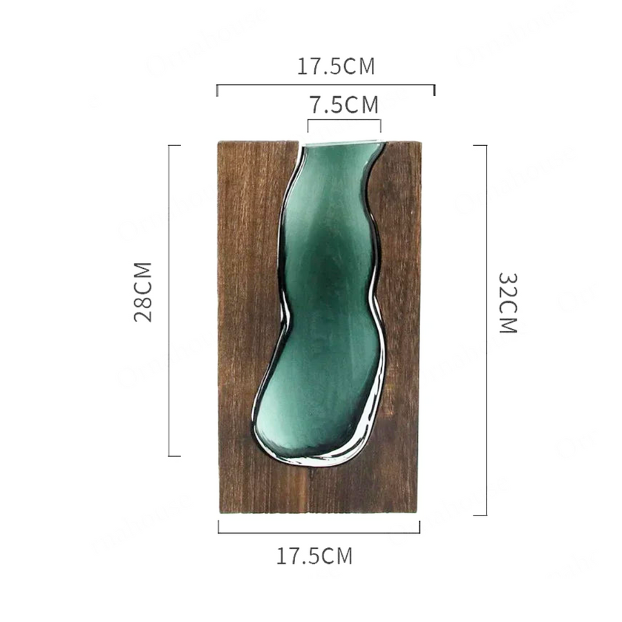 Vase nordic live edge