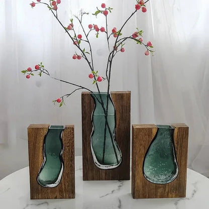 Vase nordic live edge