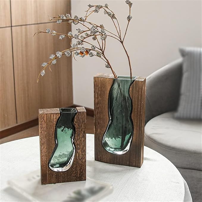 Vase nordic live edge