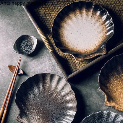 Assiette Céramique Coquillage