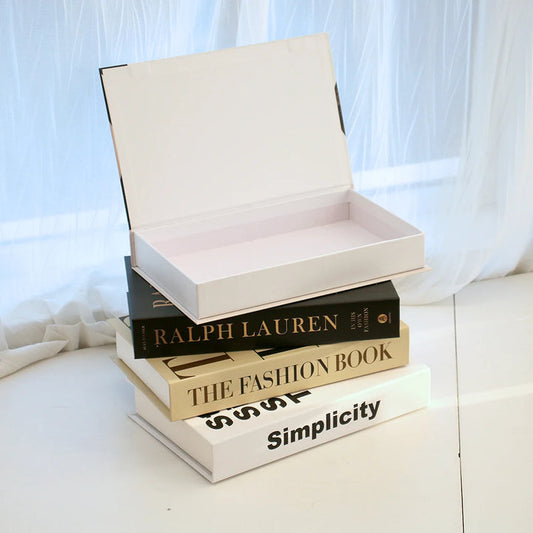 Coffret secret en forme de livre – Rangement discret et décoratif