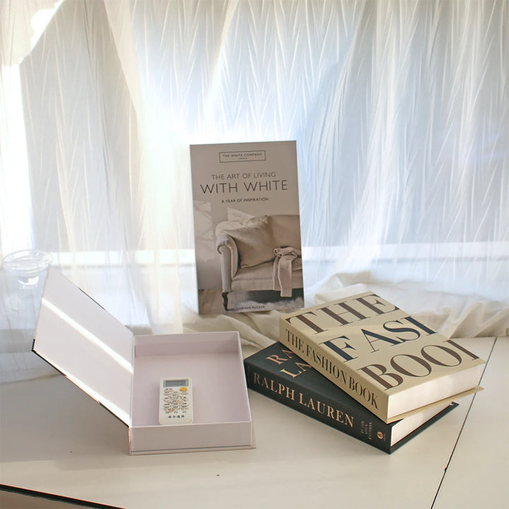Coffret secret en forme de livre – Rangement discret et décoratif