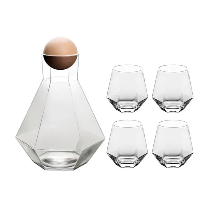 Set de 5 verres diamond