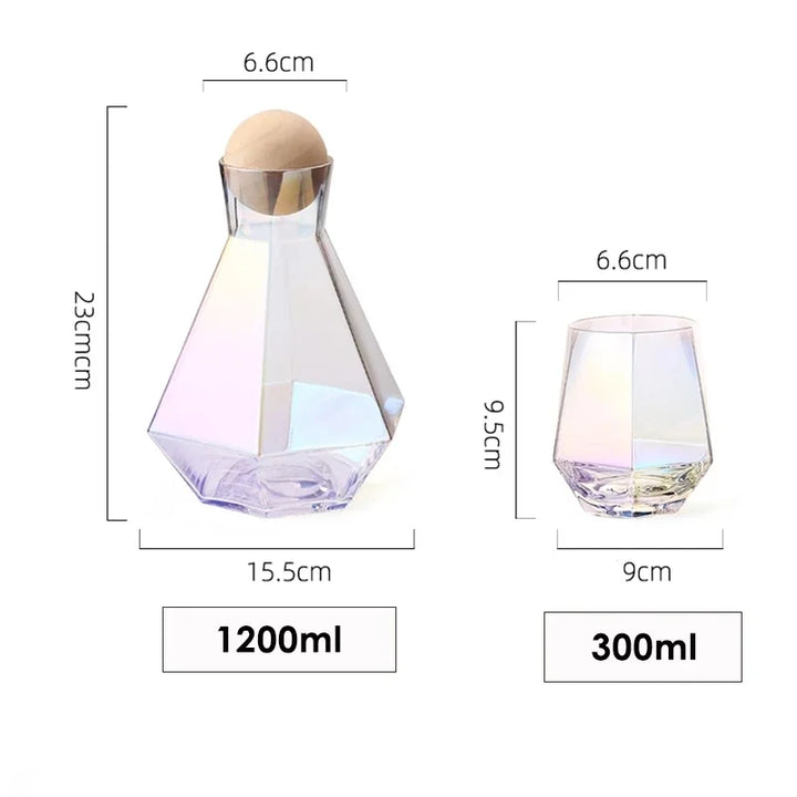 Set de 5 verres diamond