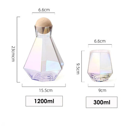 Set de 5 verres diamond