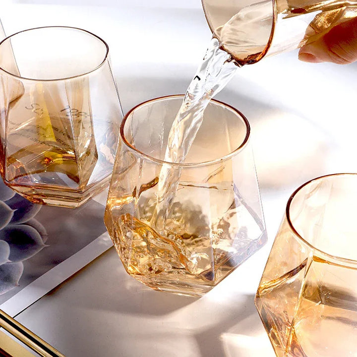 Set de 5 verres diamond