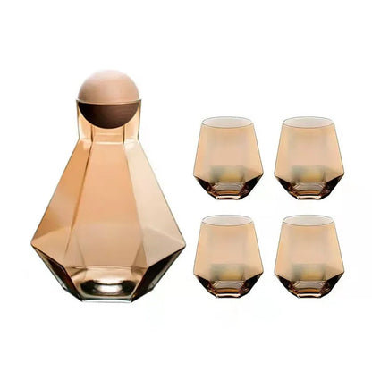 Set de 5 verres diamond