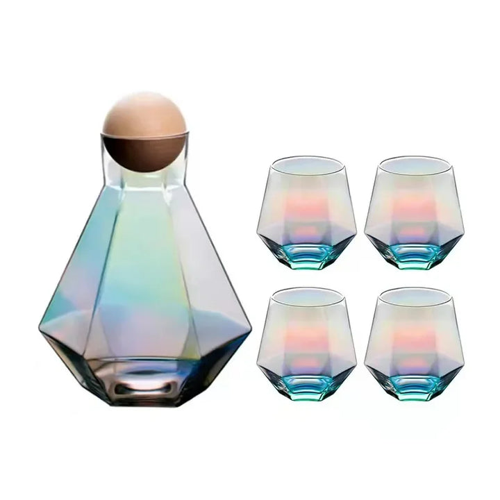 Set de 5 verres diamond