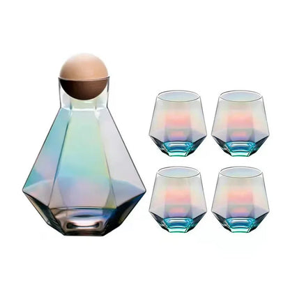 Set de 5 verres diamond