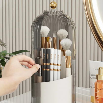 Organisateur rotatif en acrylique pour cosmétiques