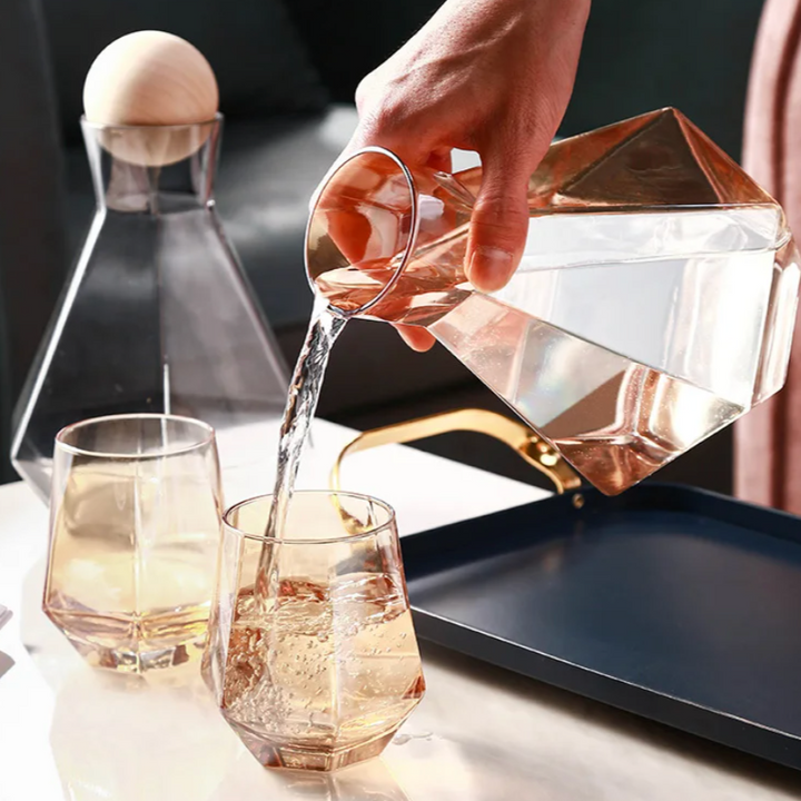 Set de 5 verres diamond