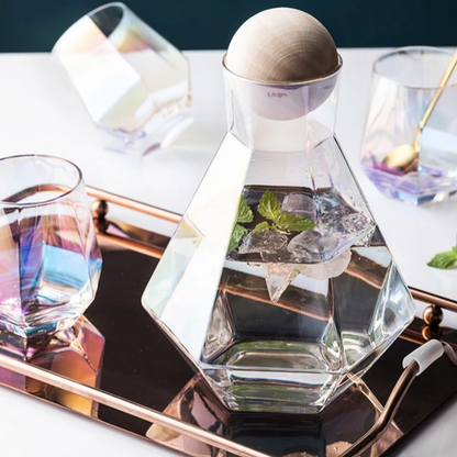 Set de 5 verres diamond