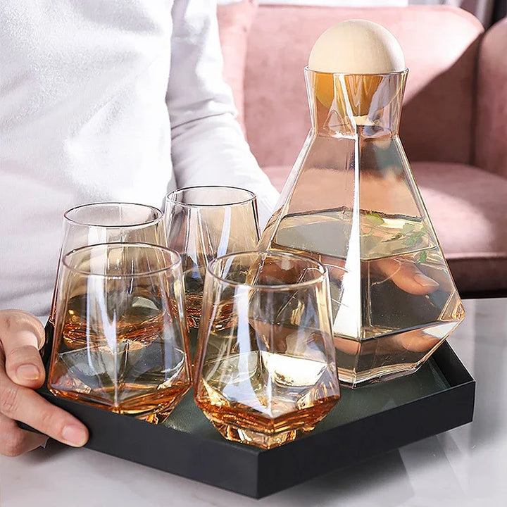 Set de 5 verres diamond