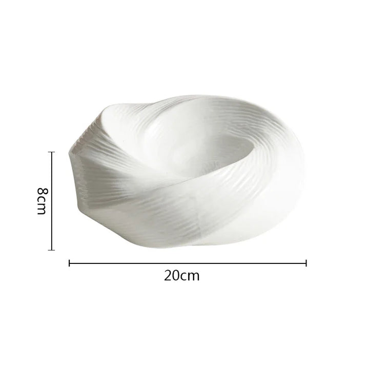 Bol en Céramique Design Tourbillon – Élégance et Originalité pour vos Repas